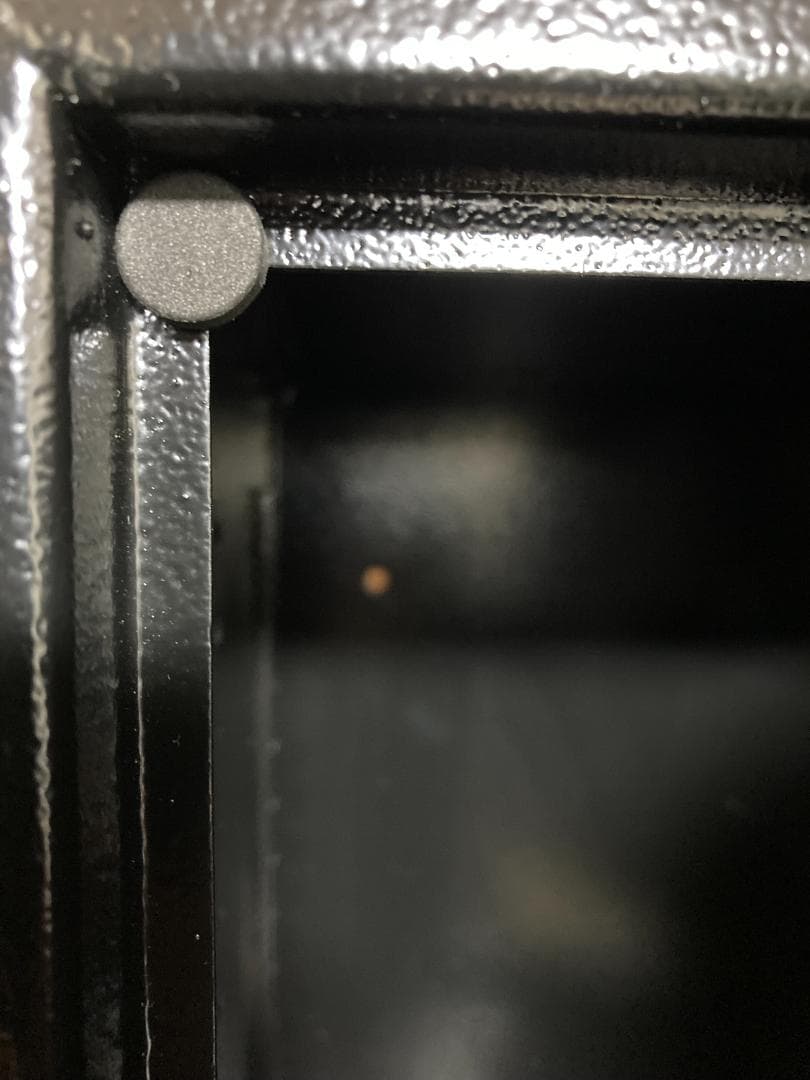 【容量60L・黒】スチール製 鍵付きキャビネット 収納庫 書類保管