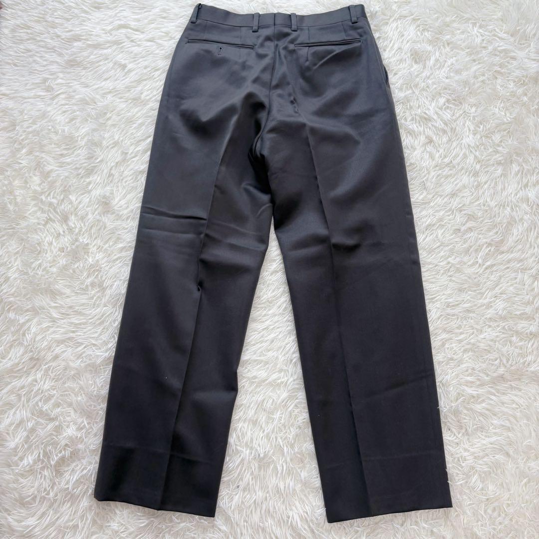 【美品】Christian Dior ダブル セットアップスーツ グレー 無地