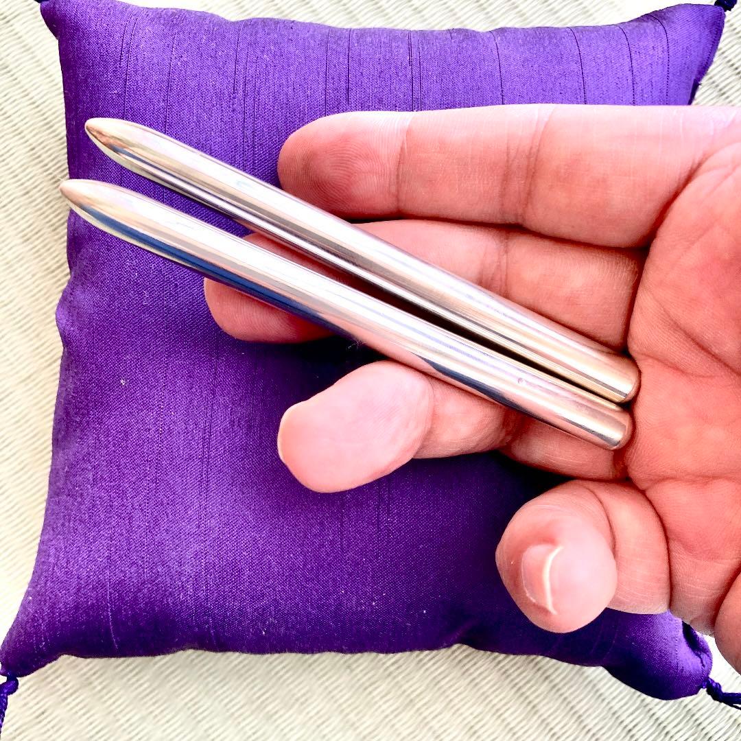 アーシング✖️てい鍼　笑凛棒（2本セット）➕アーシングコネクタ