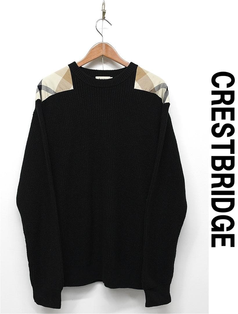 F503/CB CRESTBRIDGE ローゲージ アゼニット コマンドセーター