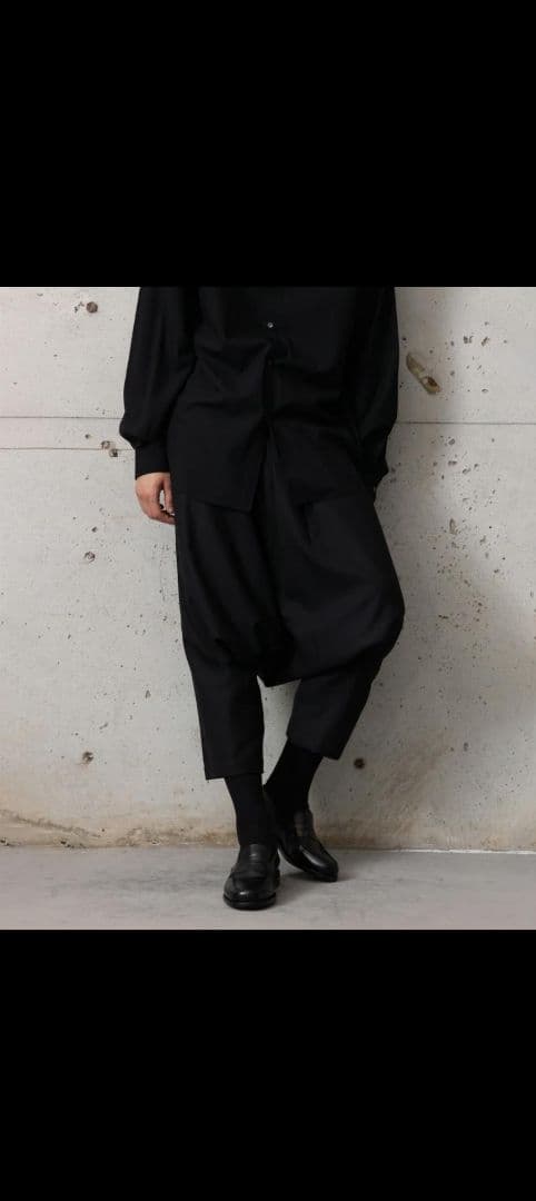 MB LIMITED ハイエンド尾州ウール サルエルパンツ サイズ M