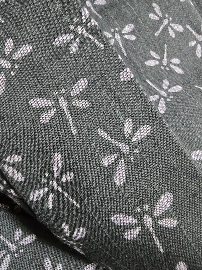 ★売り切り!! 竺仙日本橋 紬小紋蜻蛉柄浴衣 Mサイズ