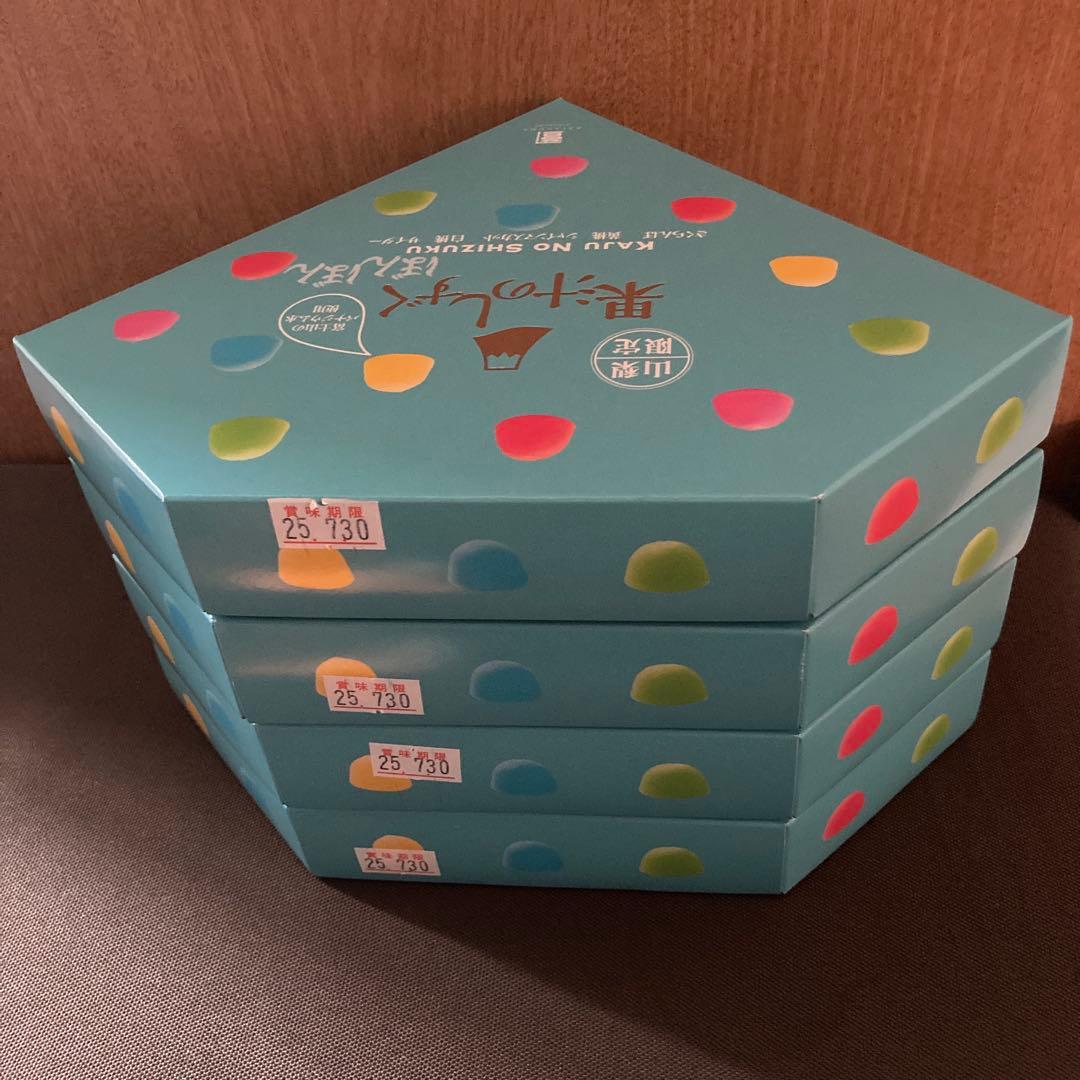 山梨県限定　果汁のしずく　4箱セット