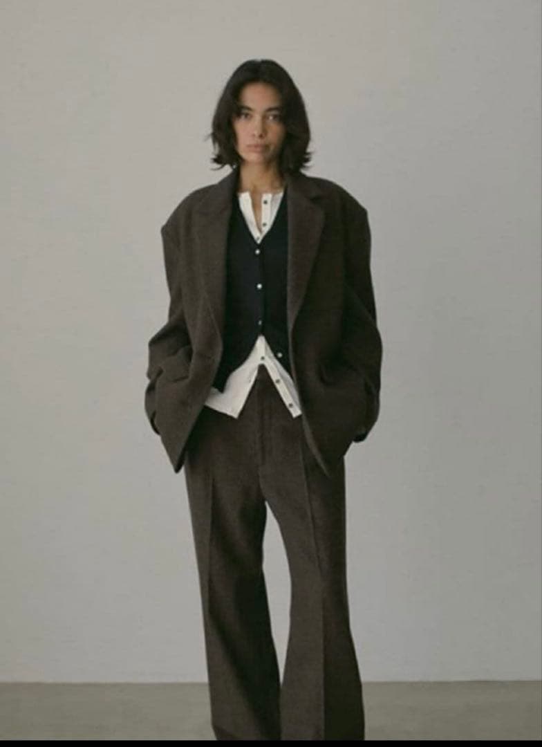 ETRE TOKYO チェックツィードテーラージャケット