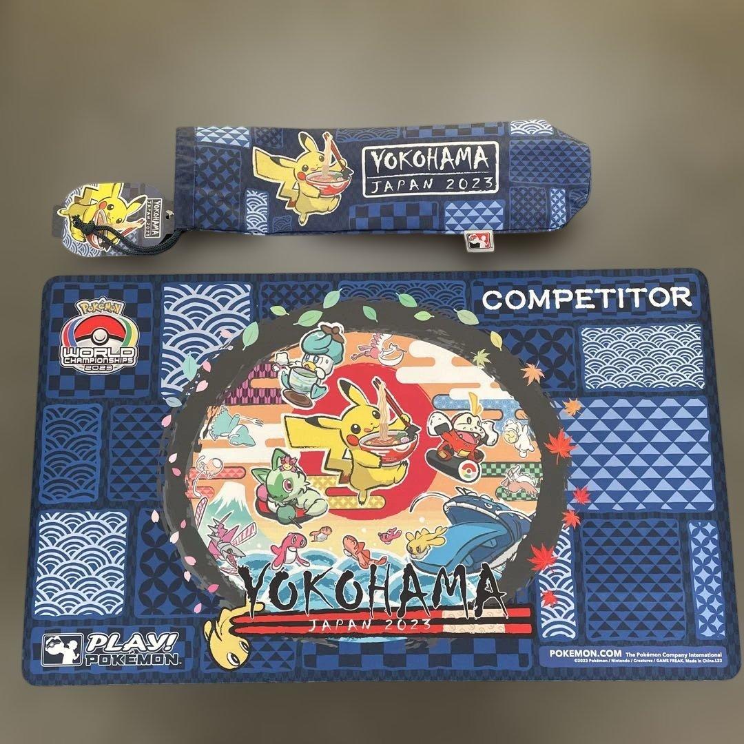 ポケモンカード 選手限定 WCS 2023 プレイマット 横浜 YOKOHAMA