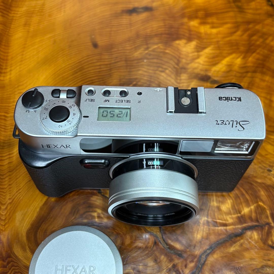 コニカヘキサー シルバー Konica HEXAR 35mmF2 動作確認済良品