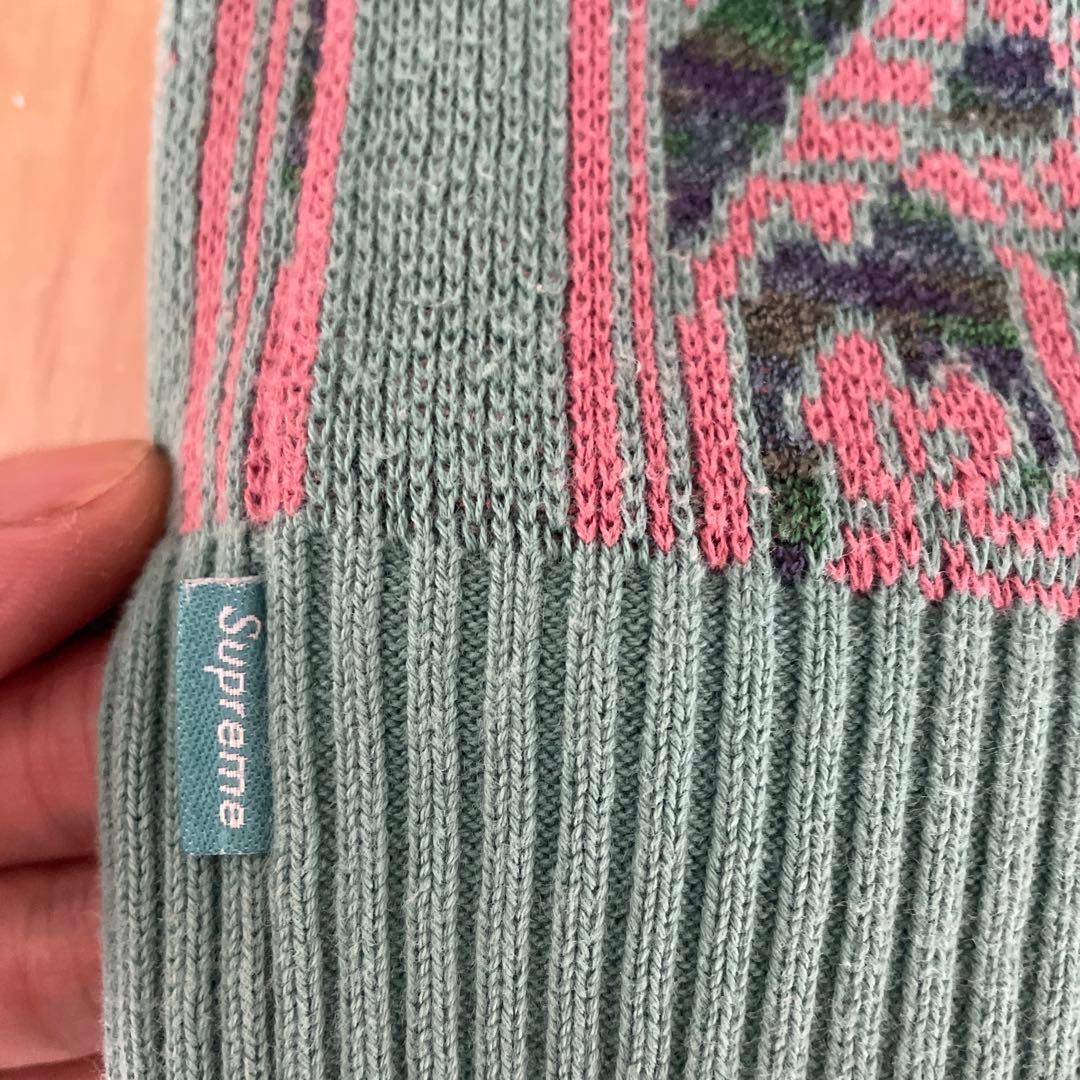 Supreme18ss シュプリーム　タペストリー　セーター