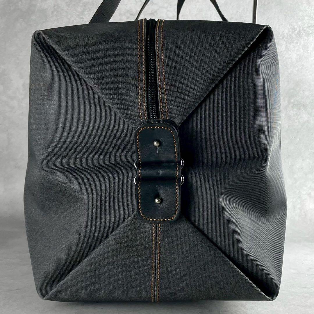 未使用　ダンヒル　ボストンバッグ　旅行　大容量　グレー　455