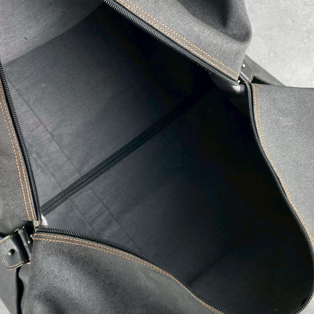 未使用　ダンヒル　ボストンバッグ　旅行　大容量　グレー　455