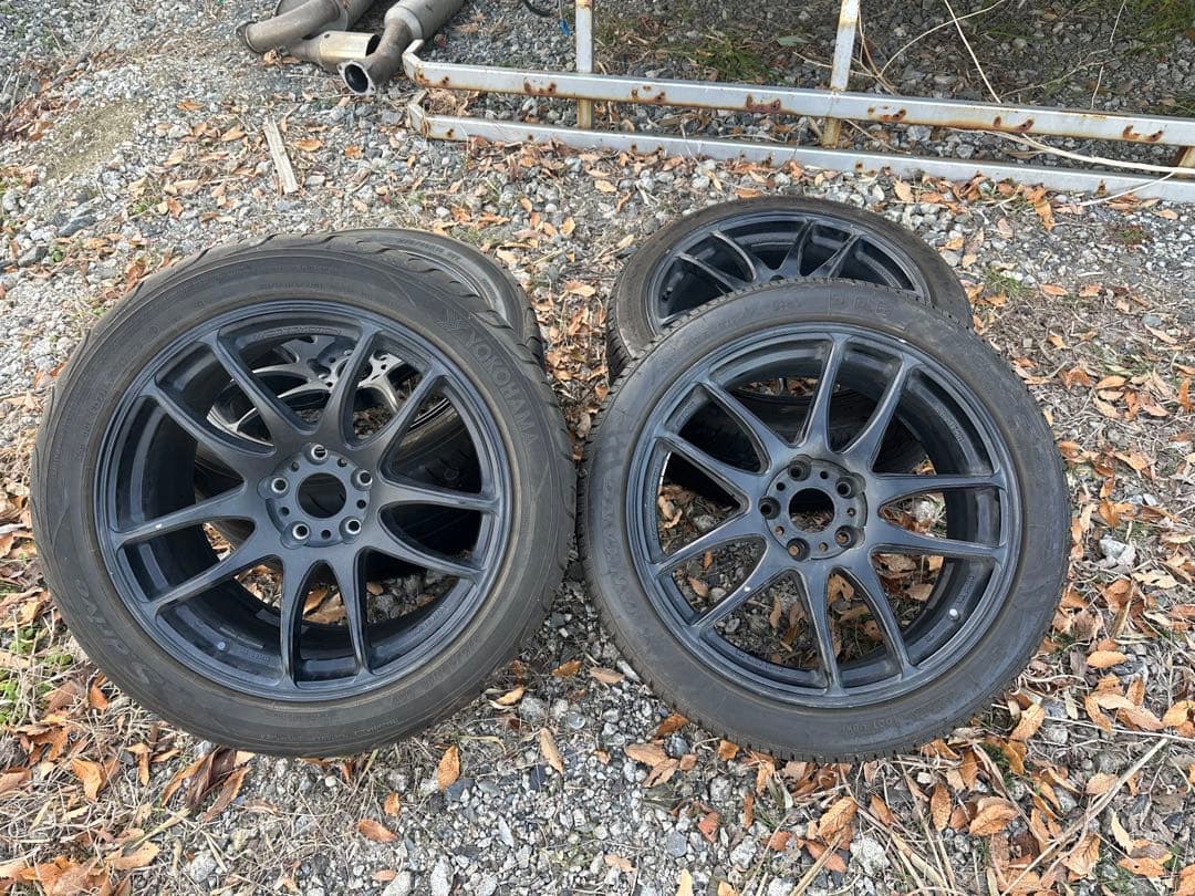 ワークエモーション　極　work 18インチ ホイールセット