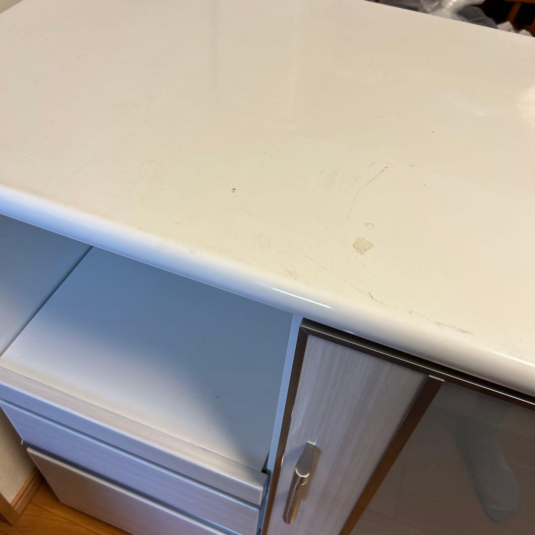 ニトリ 食器棚 Nポスティア90WH ホワイト 幅90cm キッチン収納