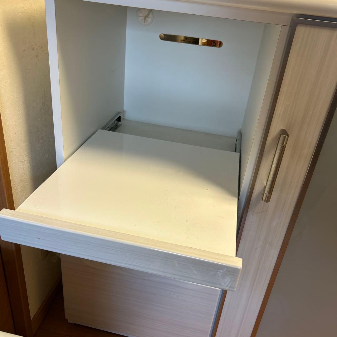 ニトリ 食器棚 Nポスティア90WH ホワイト 幅90cm キッチン収納