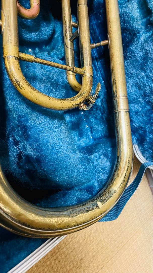 YAMAHA YAH201 アルトホルン 本体 ハードケース付き 現状