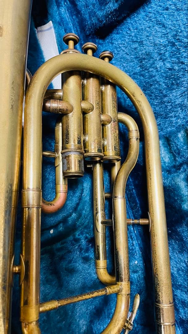 YAMAHA YAH201 アルトホルン 本体 ハードケース付き 現状