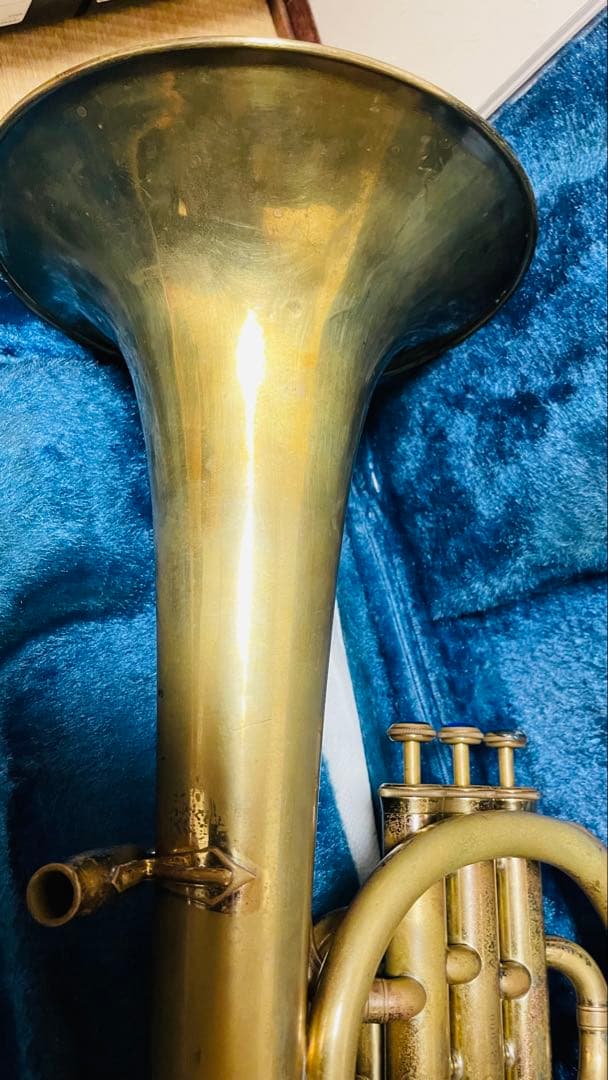 YAMAHA YAH201 アルトホルン 本体 ハードケース付き 現状