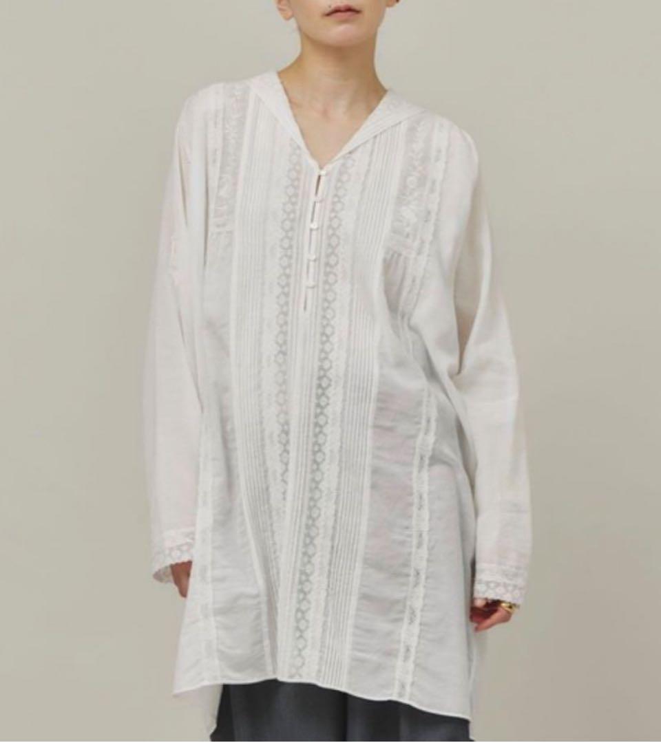 【まるさん専用】Curensology コットンレーヨンレースチュニック