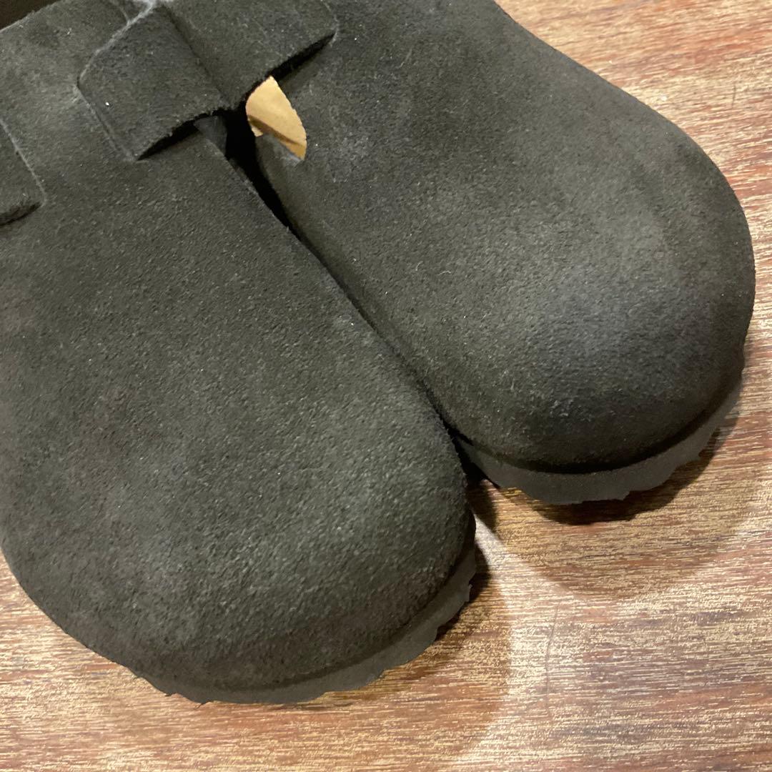 極美品！ビルケンシュトック ロンドン LONDON スエード ブラック 38