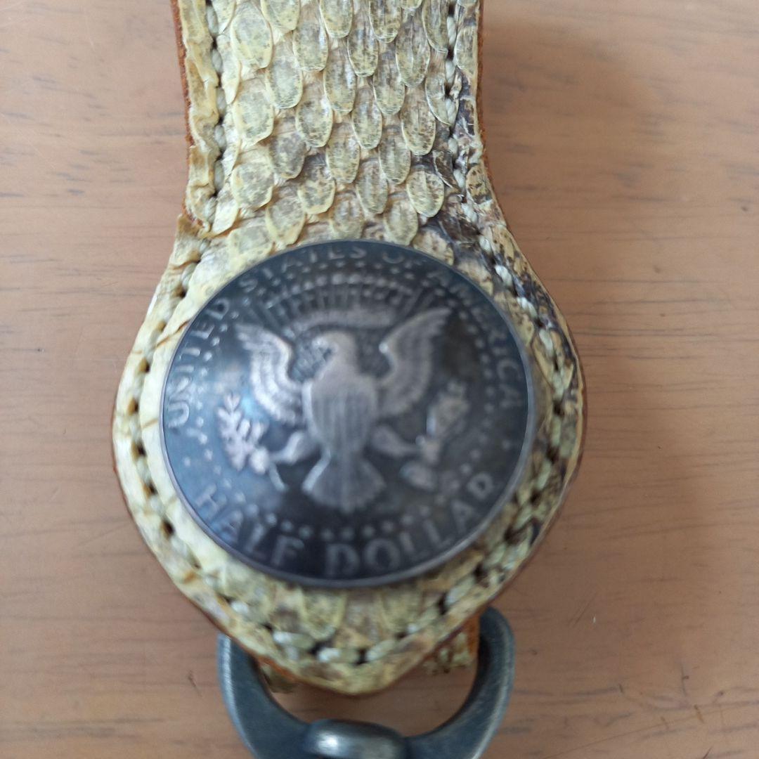 ☆FUNNYウォレットチェーン☆本革蛇革 バイカー