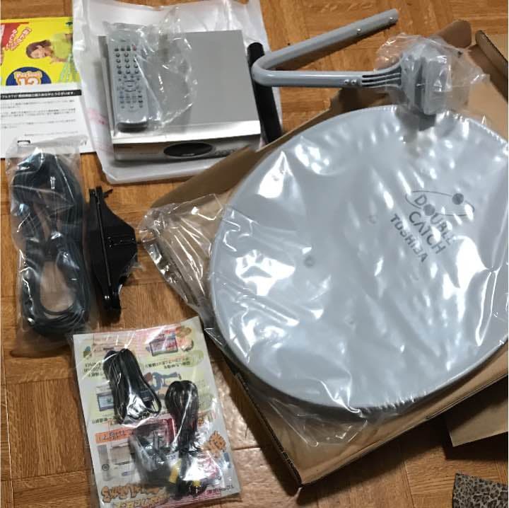 CS アンテナ スカパー チューナー