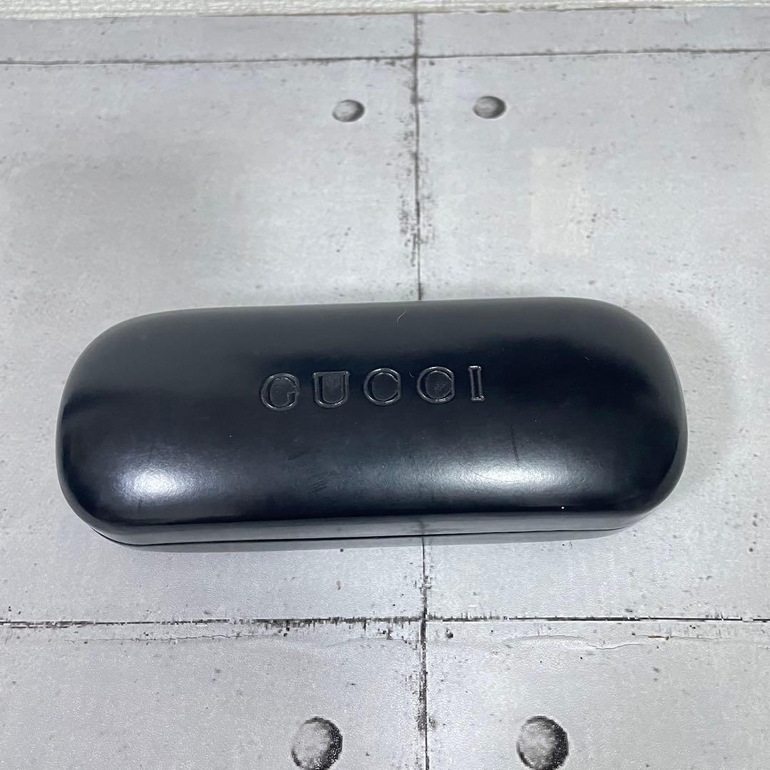 美品　グッチ　1487 インターロッキング　サイドロゴ　GGロゴ　サングラス　茶