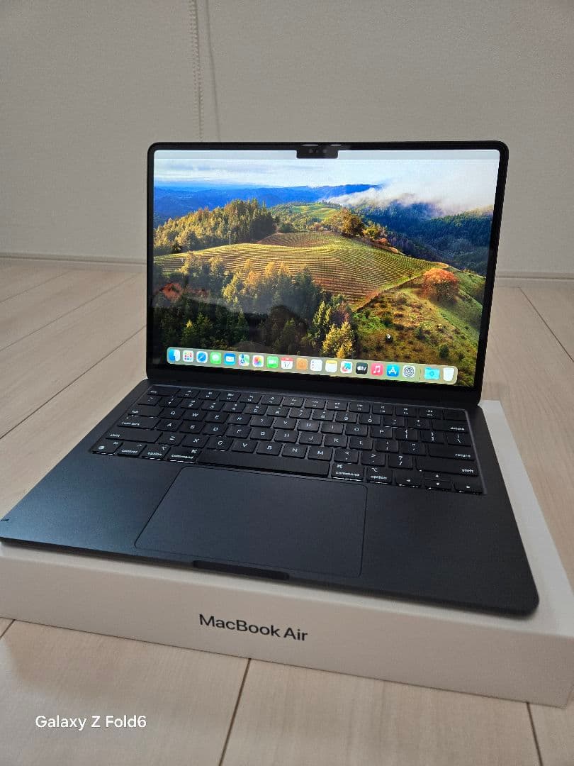 MacBook Air M2, 13インチ, 8GB, 256GB, US配列