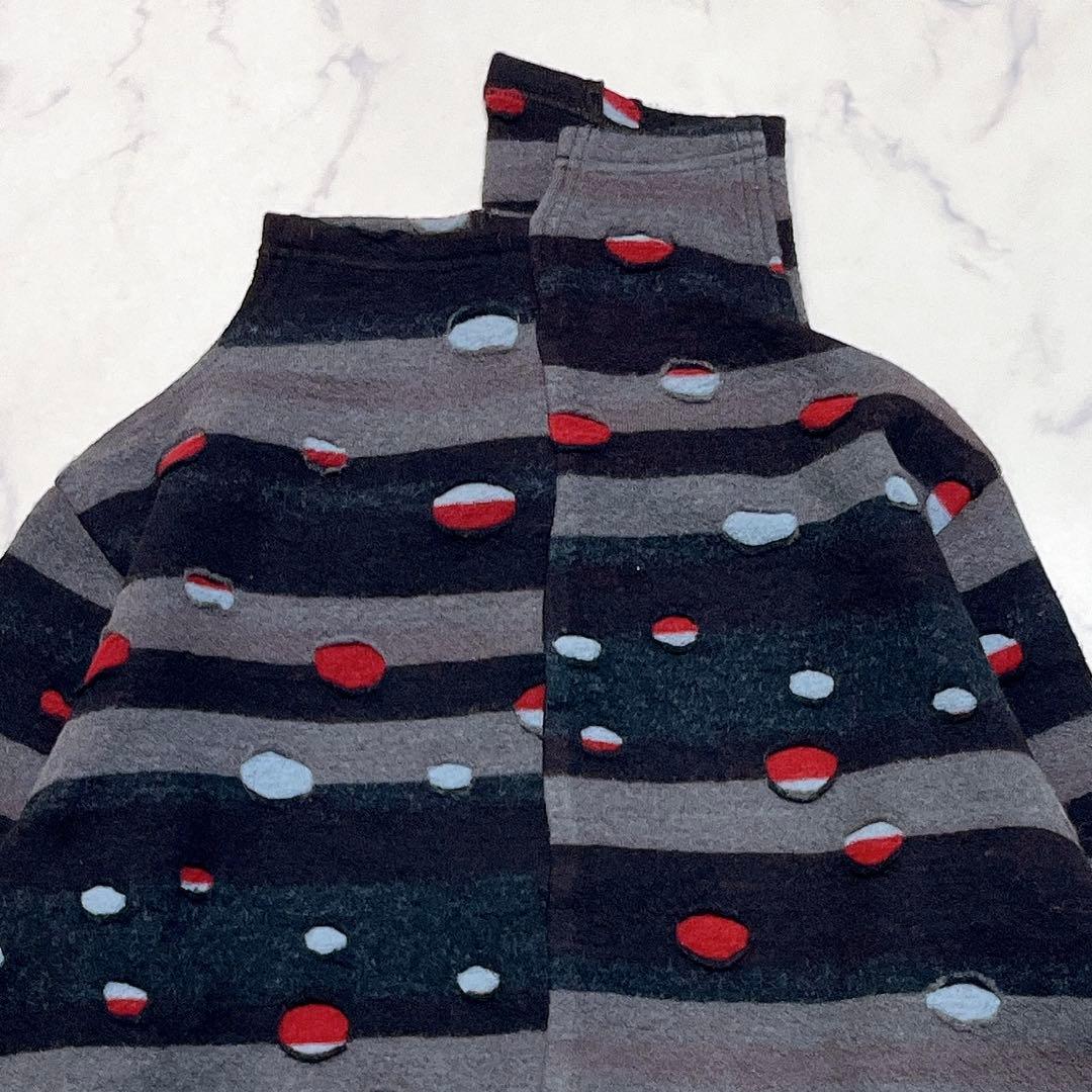 c*a様 美品✨慈雨 センソユニコ 変形カーディガン ドット はおり40