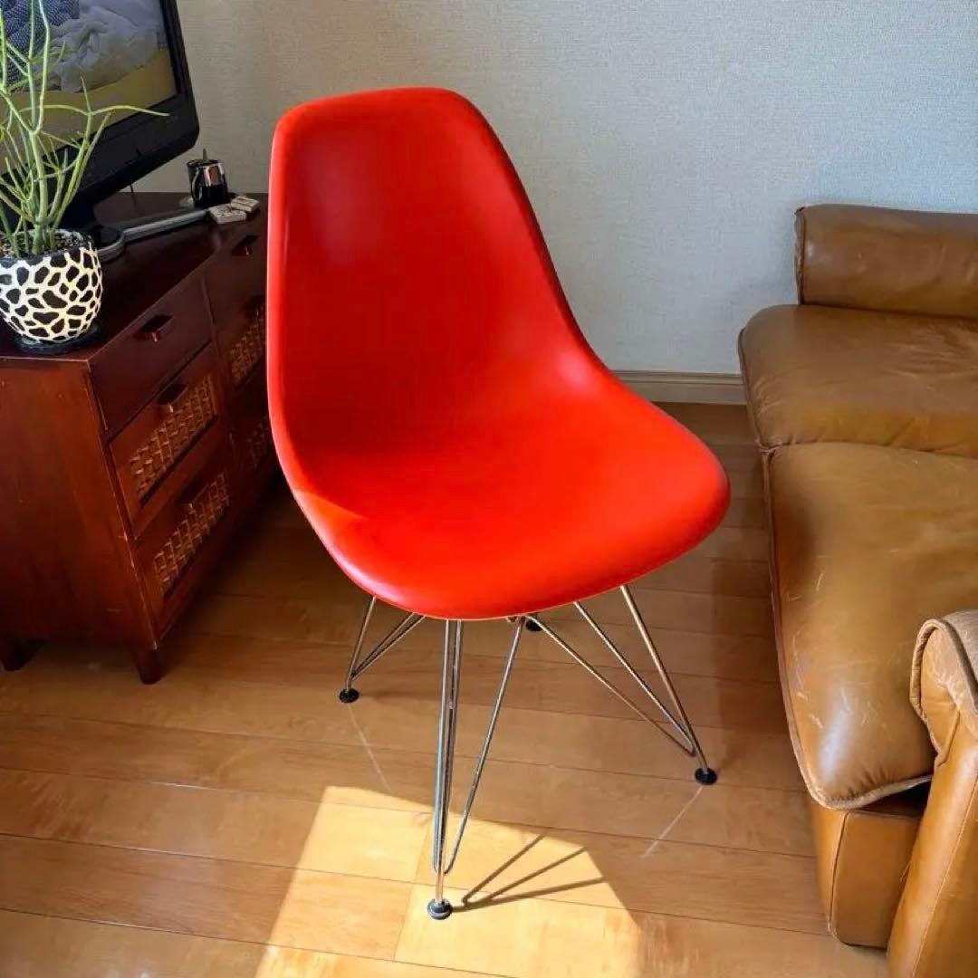 Herman Miller Vitra イームズ シェルチェア レッド