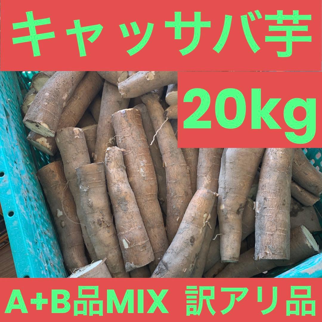 商品説明欄必読【訳アリ品SALE！】キャッサバ芋 20kg