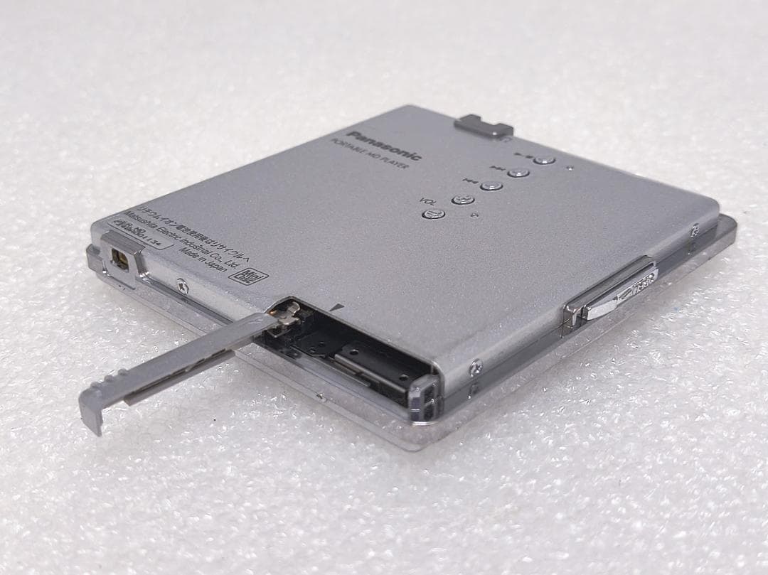 【動作OK】パナソニック ポータブルMDプレーヤー SJ-MJ97 スタンド付