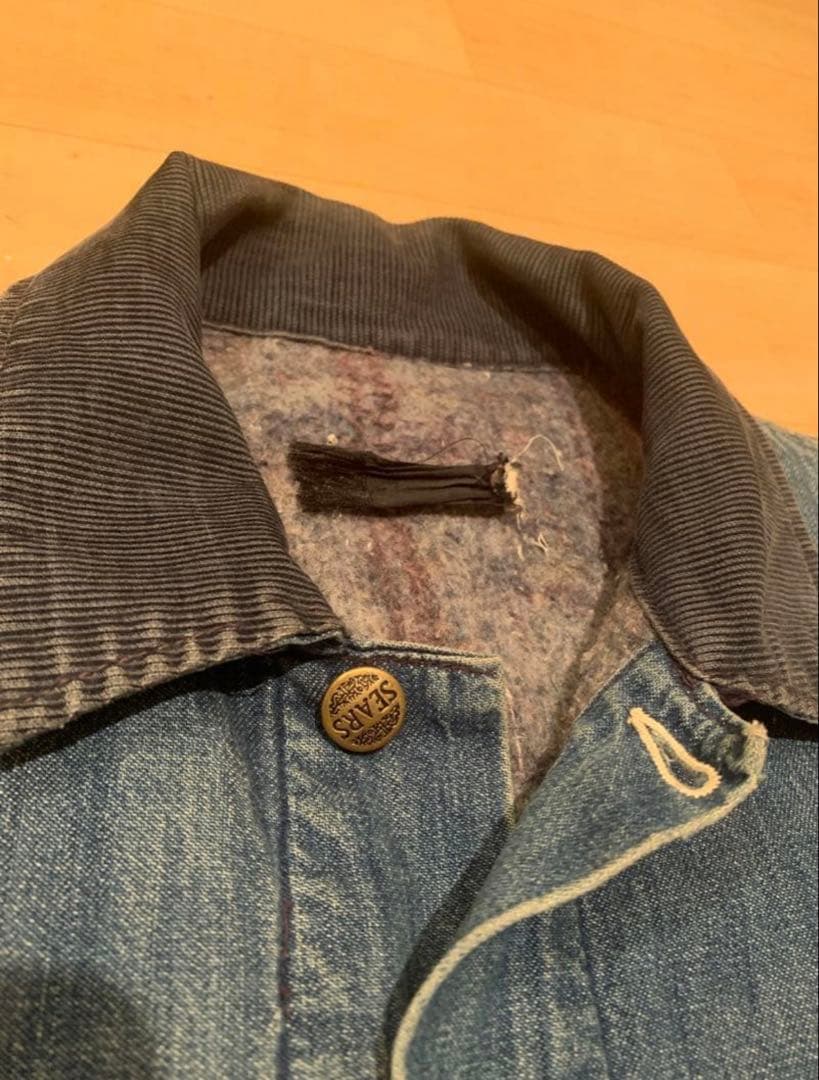 70s Searsカバーオール　ブランケットライナー