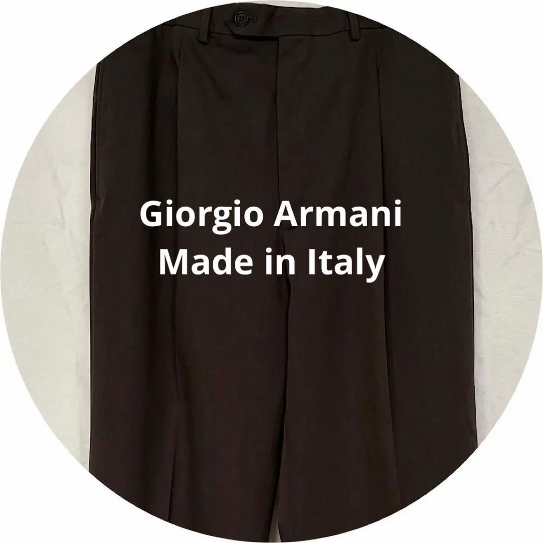 パンツ Giorgio Armani Pure Wool Wide Slacks