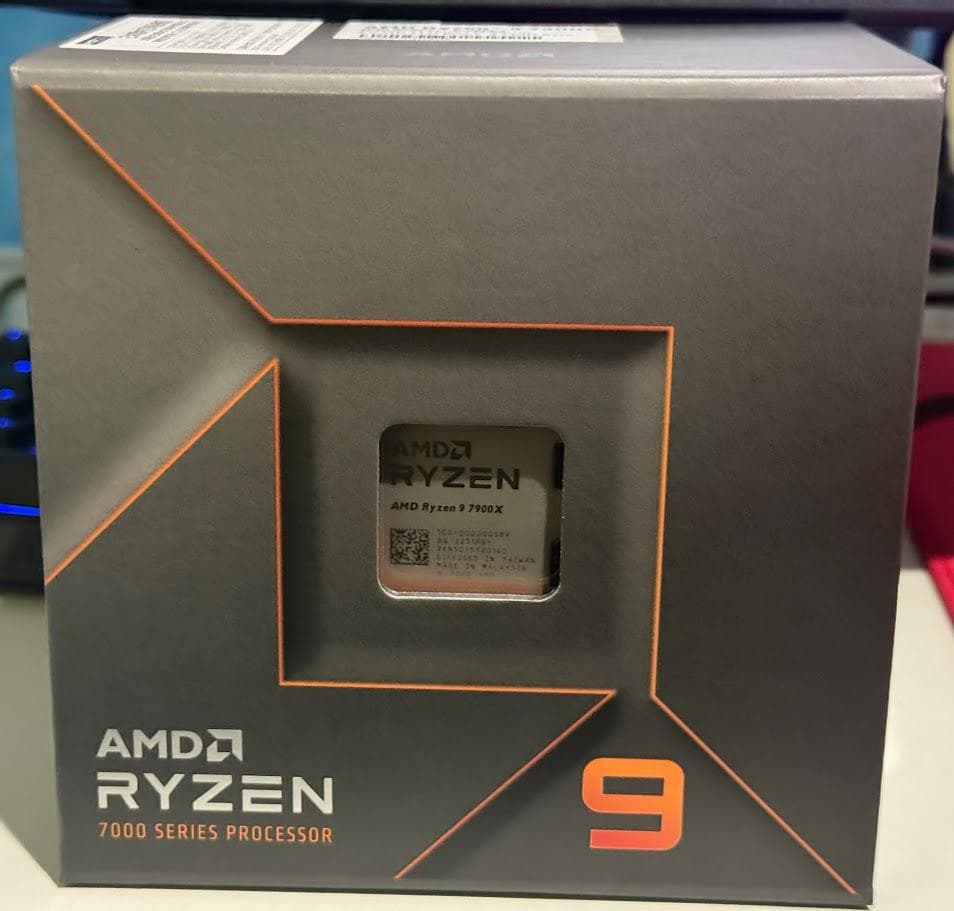 CPU AMD Ryzen 9 7900X