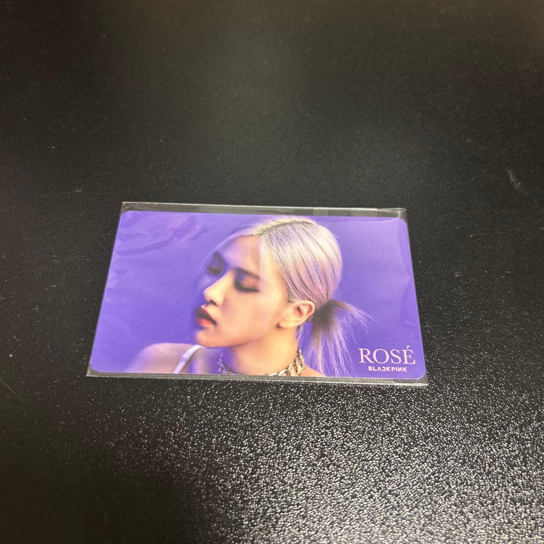 BLACKPINK the album ユニバ特典 トレカ ロゼ　未開封