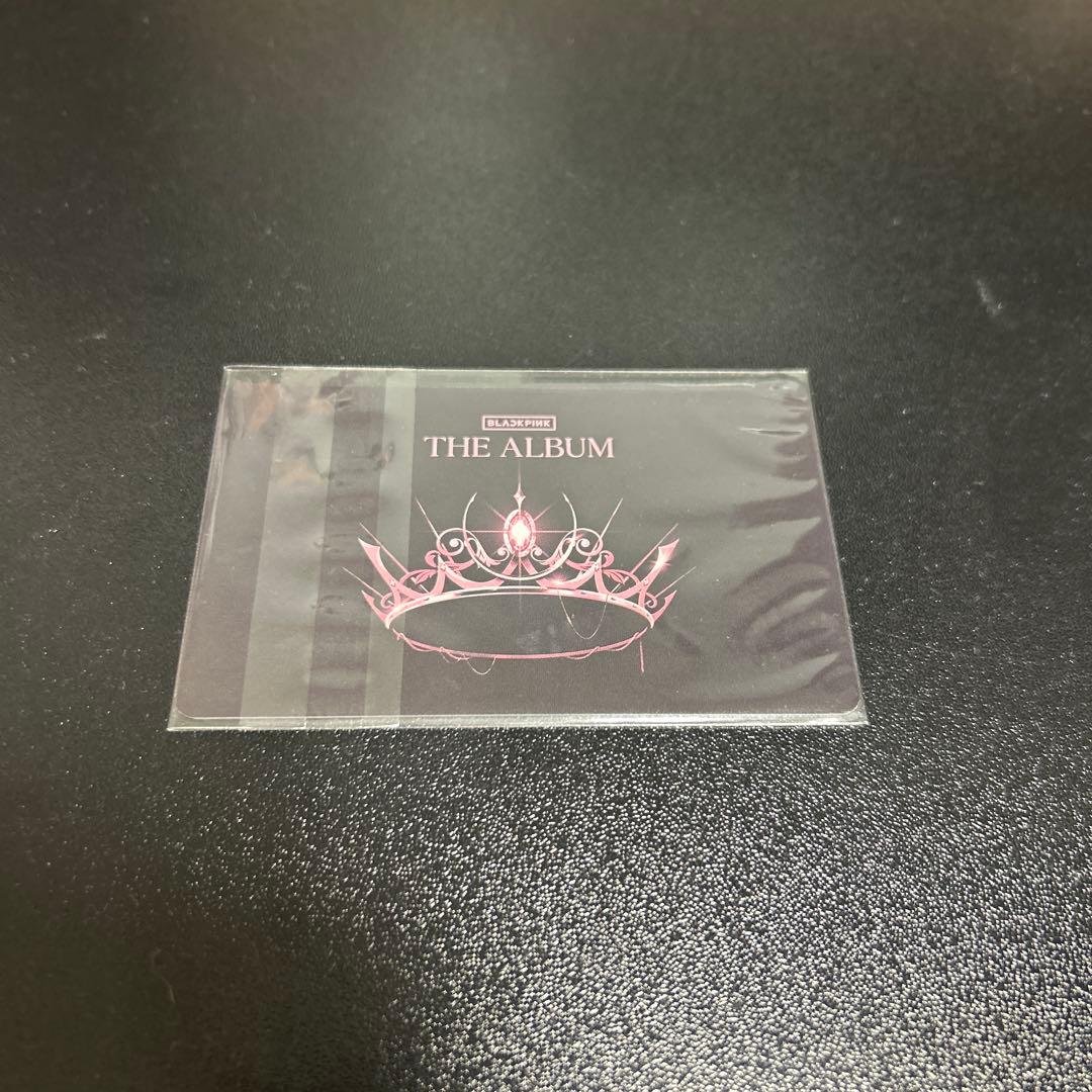 BLACKPINK the album ユニバ特典 トレカ ロゼ　未開封
