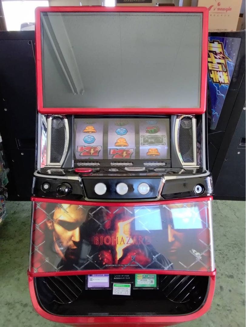 実機 税込 エンターライズ Ｌバイオハザード５ＺＥ(スマスロ バイオハザード5)