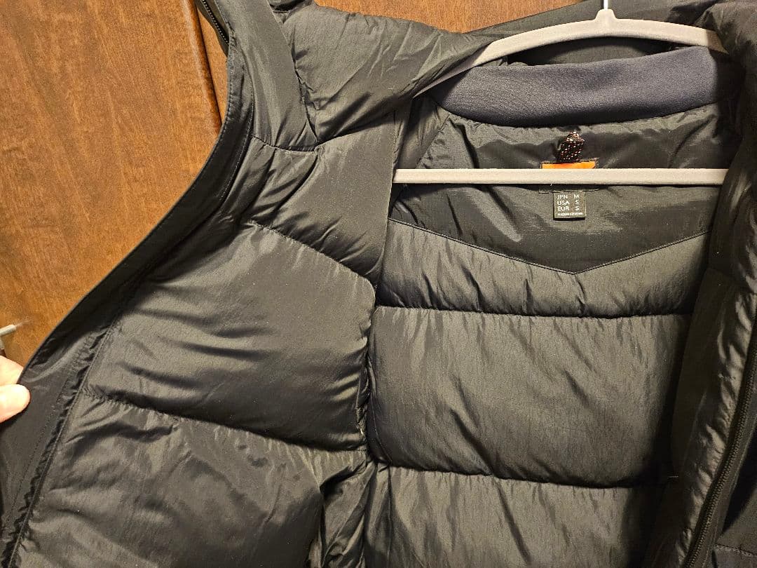 nanga オーロラテックスダウンジャケット リップストップ ブラック Mサイズ