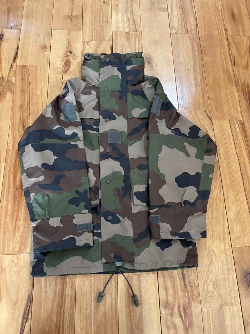 フランス軍 CCE CAMO WATERPROOF フィールドパーカ 4ポケット