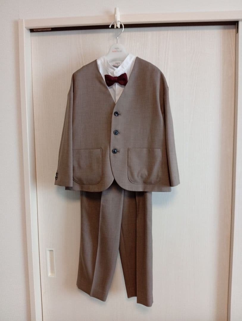 waltz by BEAMS DESIGNノーカラー スーツ 130靴21cm