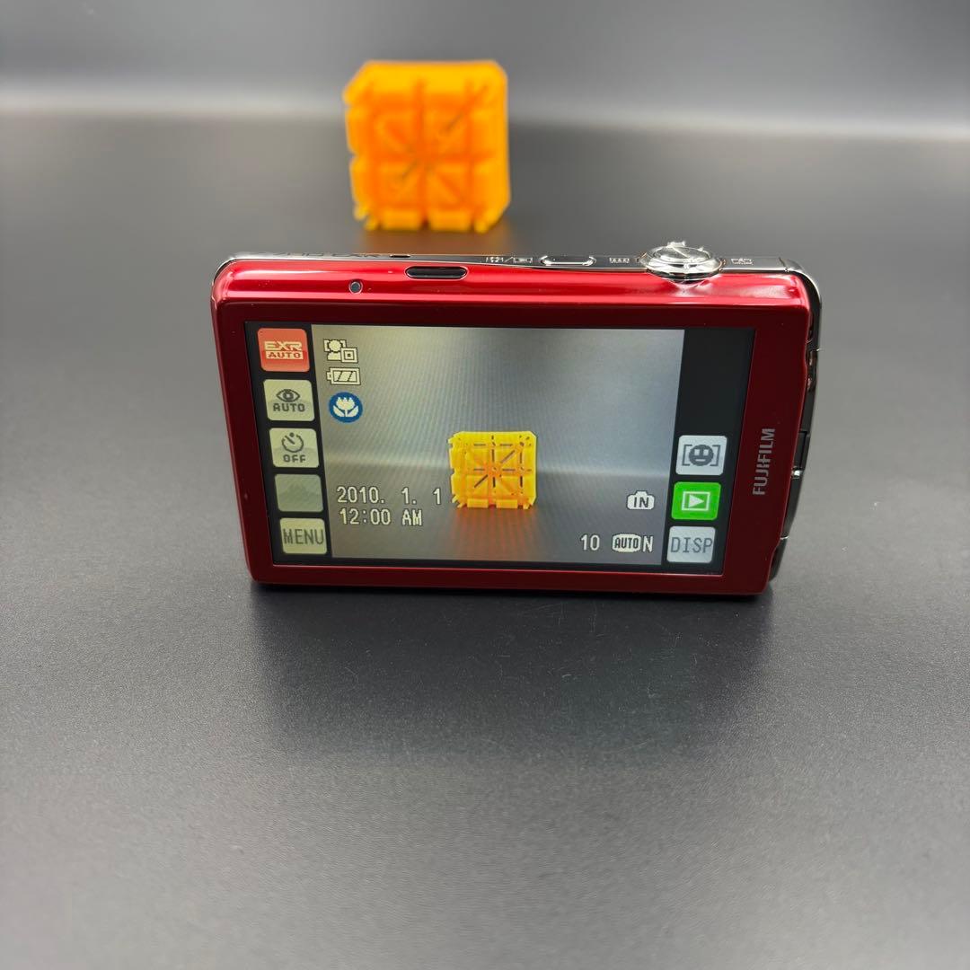 FUJIFILM FINEPIX Z700EXR レッド デジタルカメラ