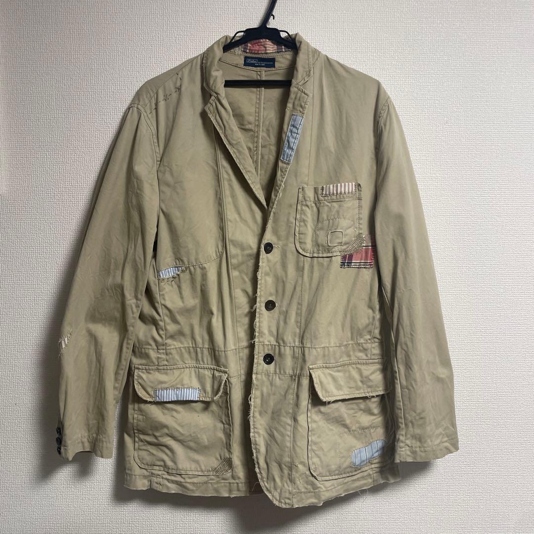 Polo by Ralph Lauren パッチワークジャケット
