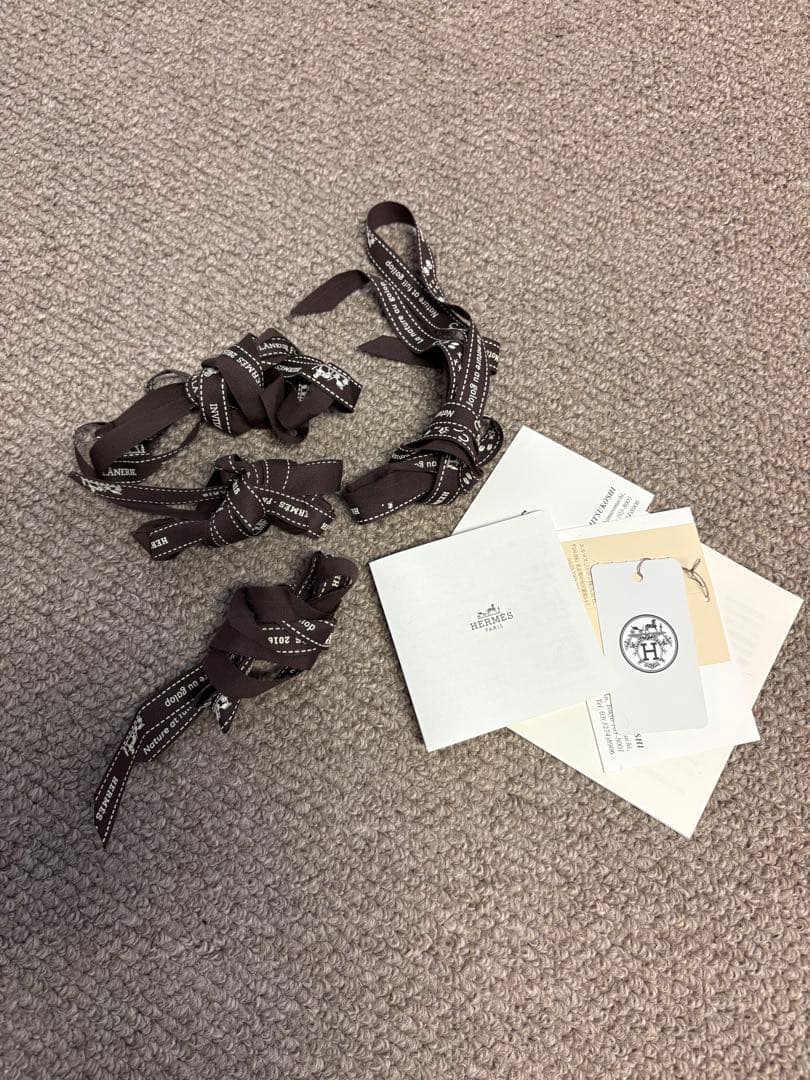 エルメスHERMES オレンジボックス21個&ショッパー13枚&リボン4個セット