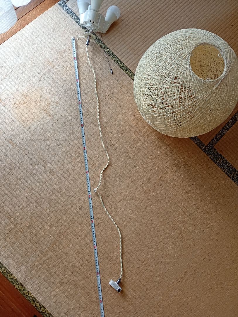 ペンダントライト　Led電球付　和　丸形照明　おしゃれ