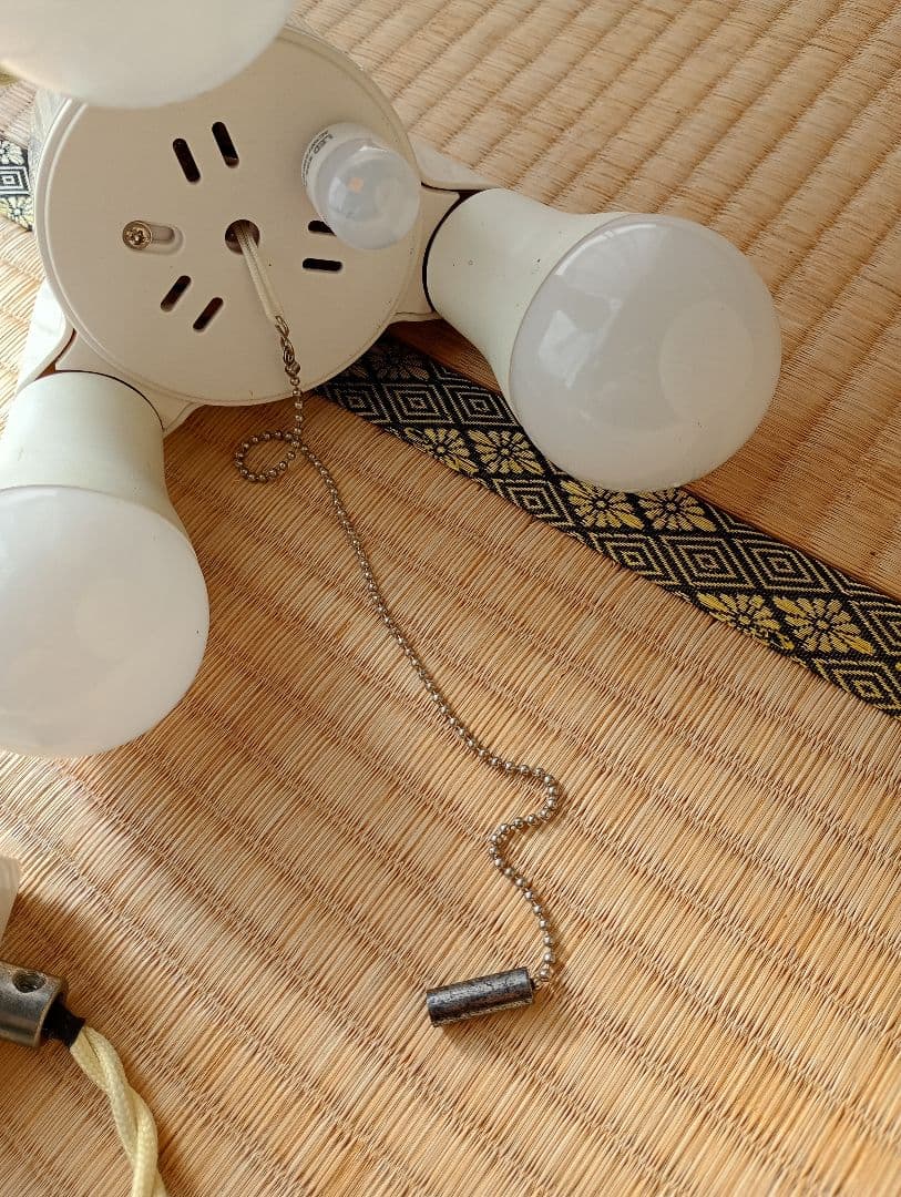 ペンダントライト　Led電球付　和　丸形照明　おしゃれ