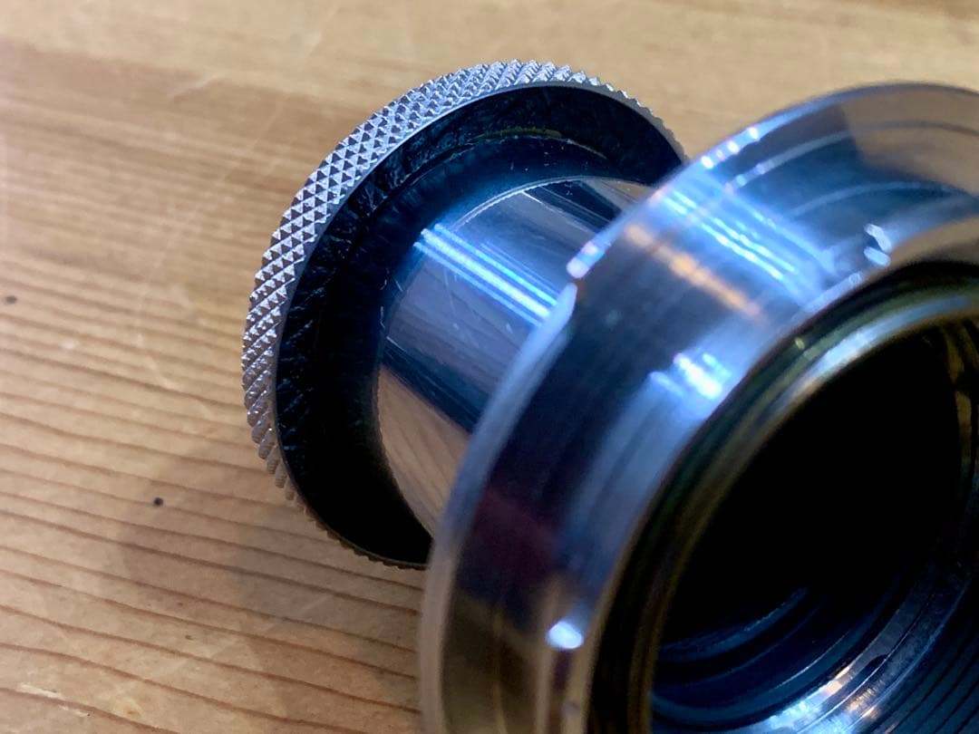 【美品】Leica Elmar 5cm F3.5 ダイヤモンド赤エルマー