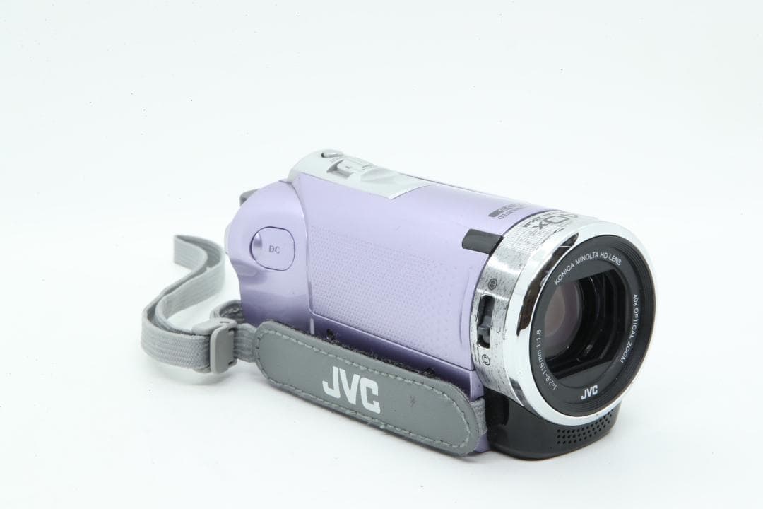 【Q2206】 JVC GZ-HM33-V バイオレット 充電器付属