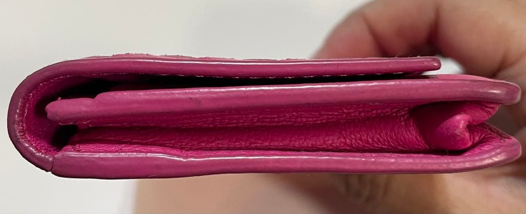 人気★Bottega Veneta ピンク 名刺入れ