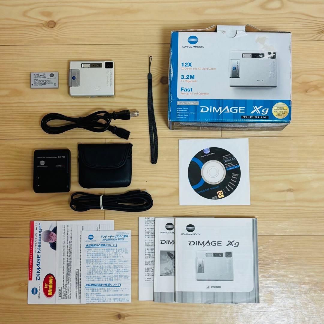 超美品　デジカメ Konica MINOLTA ミノルタ DIMAGE Xg
