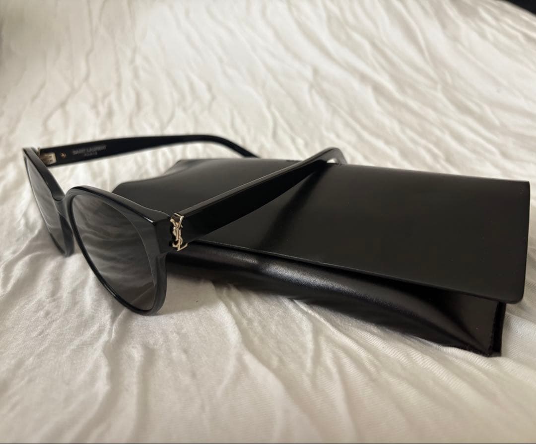 サンローラン　YSL金具　サングラス　SL M39/K ブラック