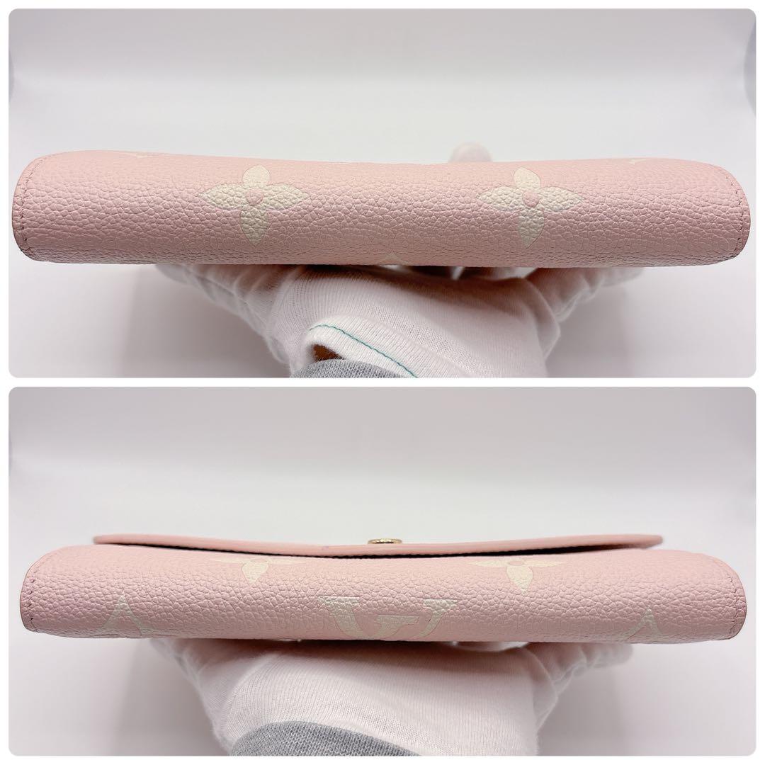 日本限定 ルイヴィトン ポルトフォイユ サラ NM バイカラー 財布