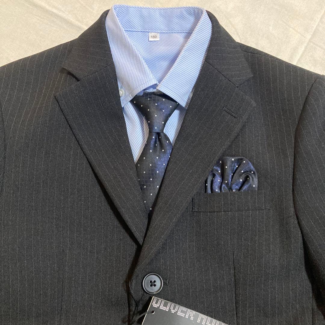 【新品】オリバーハウス　男の子 スーツ フォーマル　5点セット 150 卒業式